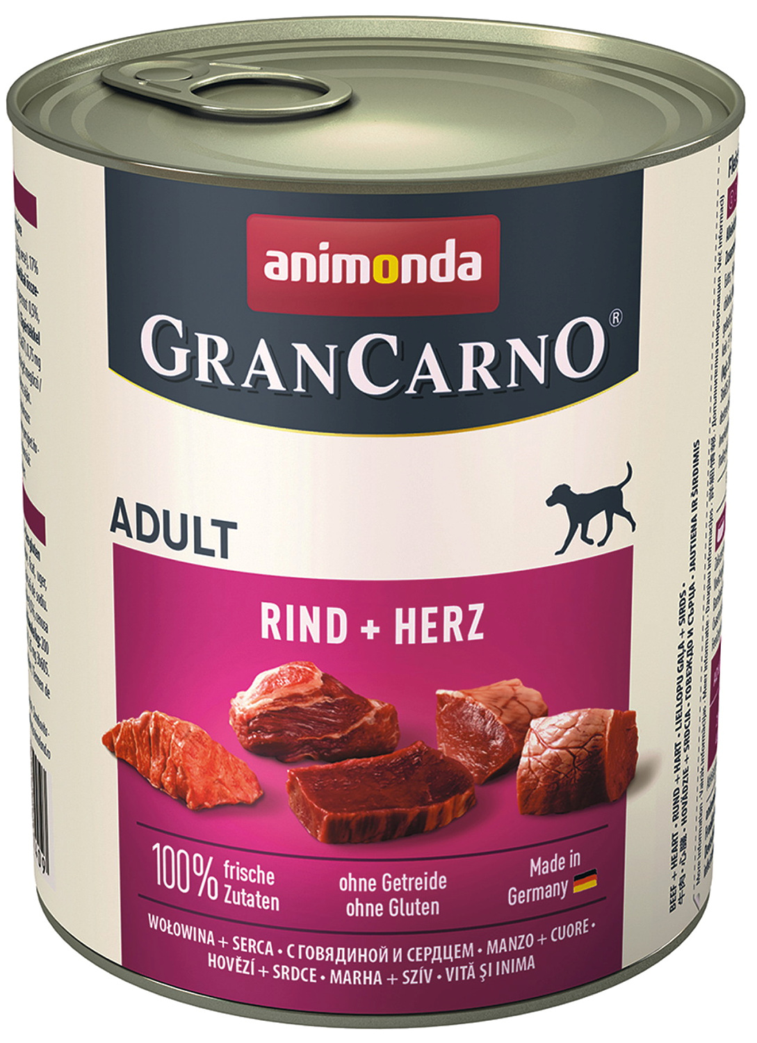 animonda GranCarno® Adult Rind + Herz 800 g