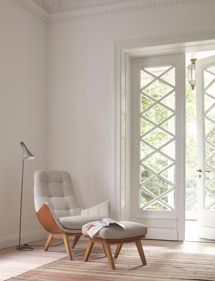 Alpina Weißlack für Fenster und Türen - Weiß 2 Liter, seidenmatt