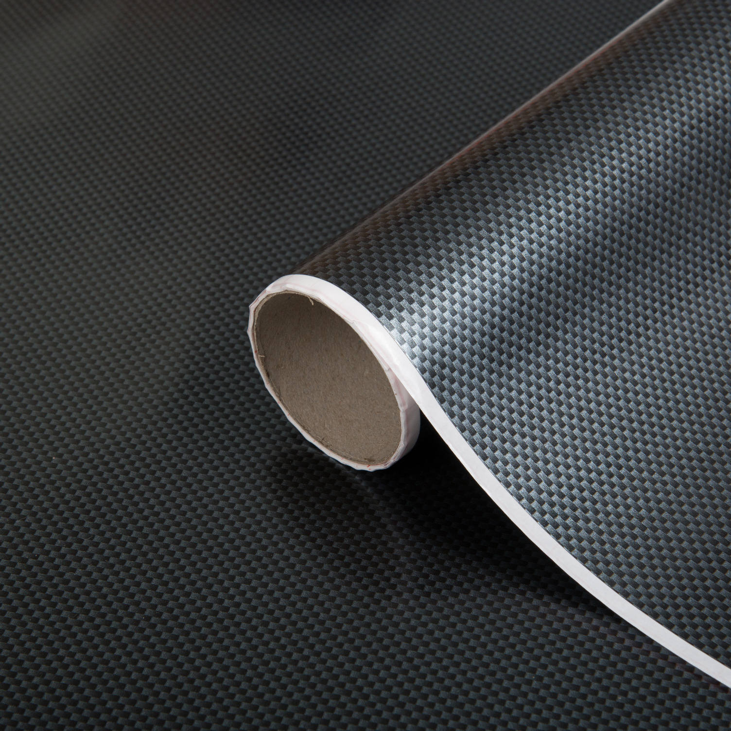 d-c-fix® Klebefolie Carbon, Schwarz-Silber 45 cm × 1,5 m