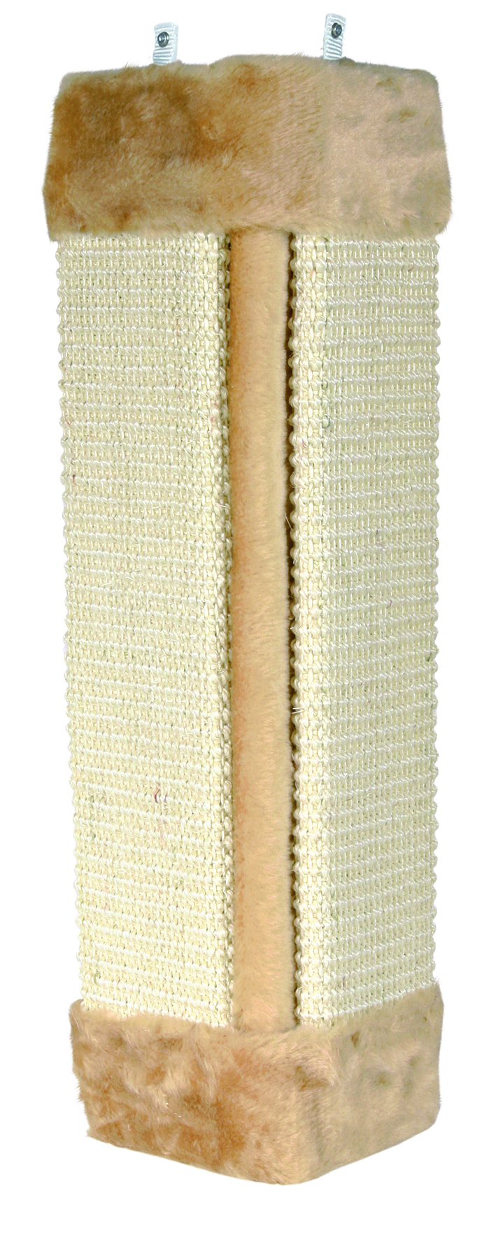 Kratzbrett für Zimmerecken 23 × 49 cm, natur/beige