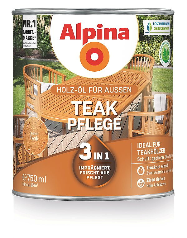 Alpina Teak-Pflege 750 ml