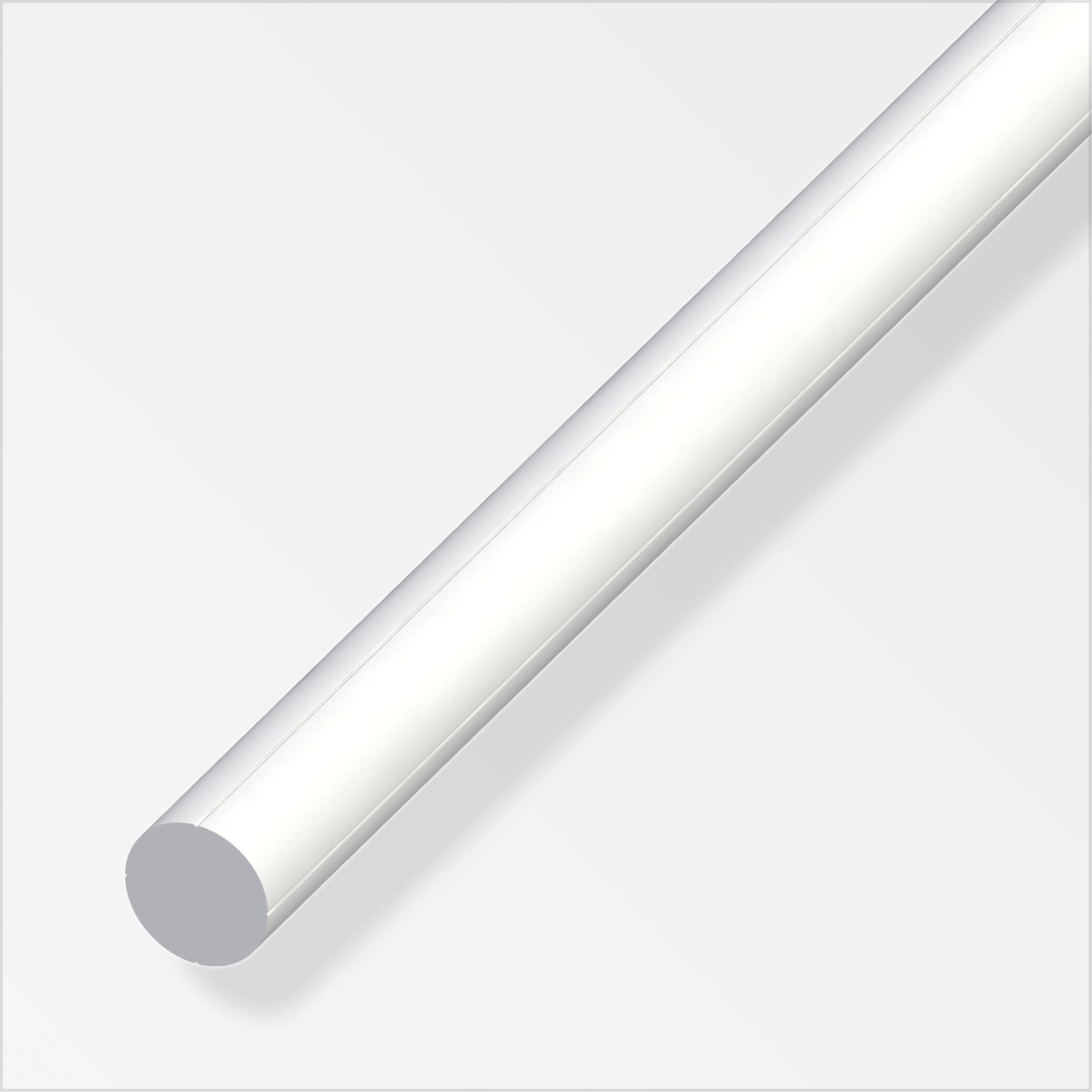 combitech® Rundstange Kunststoff, Weiß 1 m, 7,5 mm