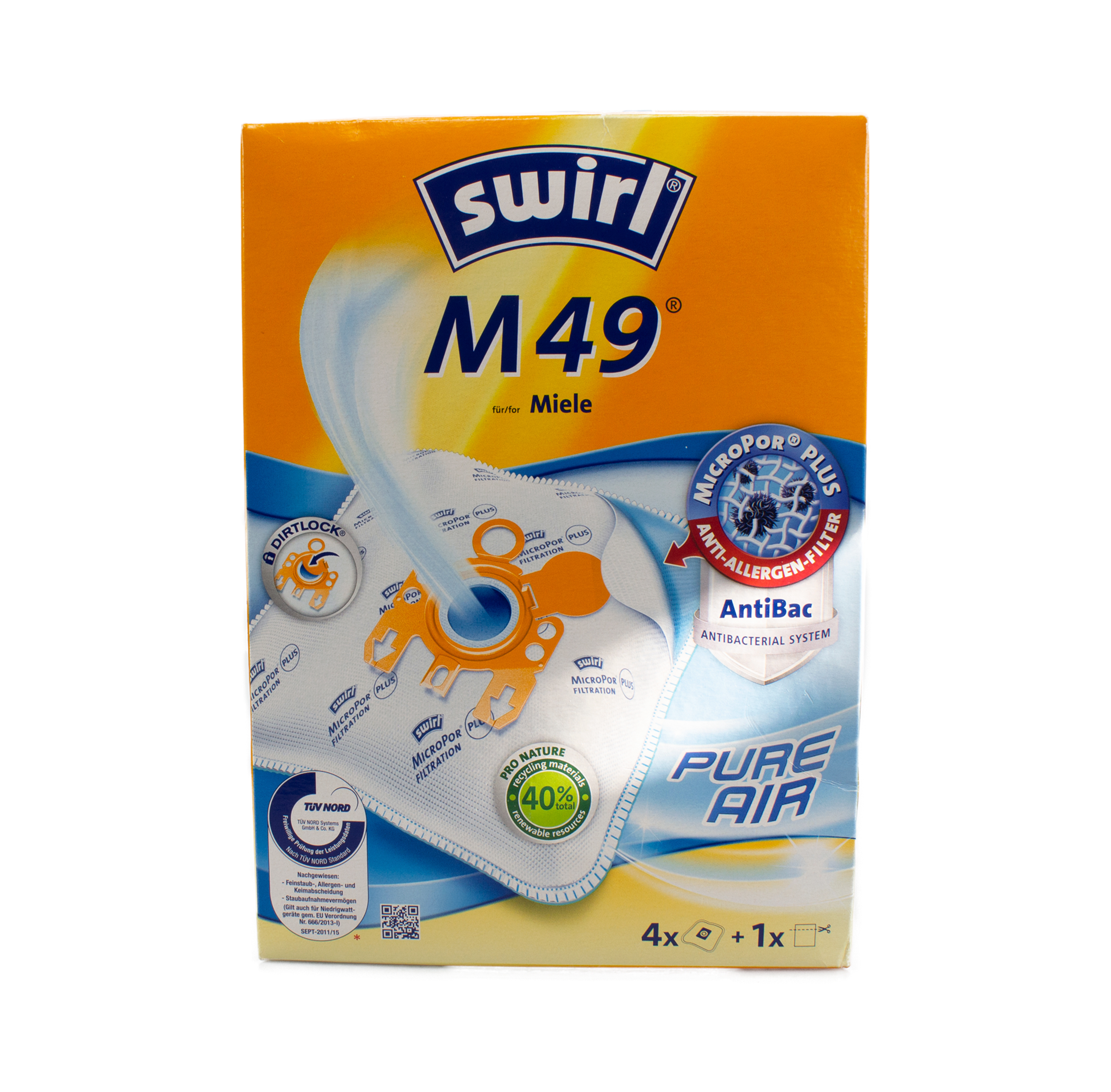 Swirl® Staubsaugerbeutel M 49®