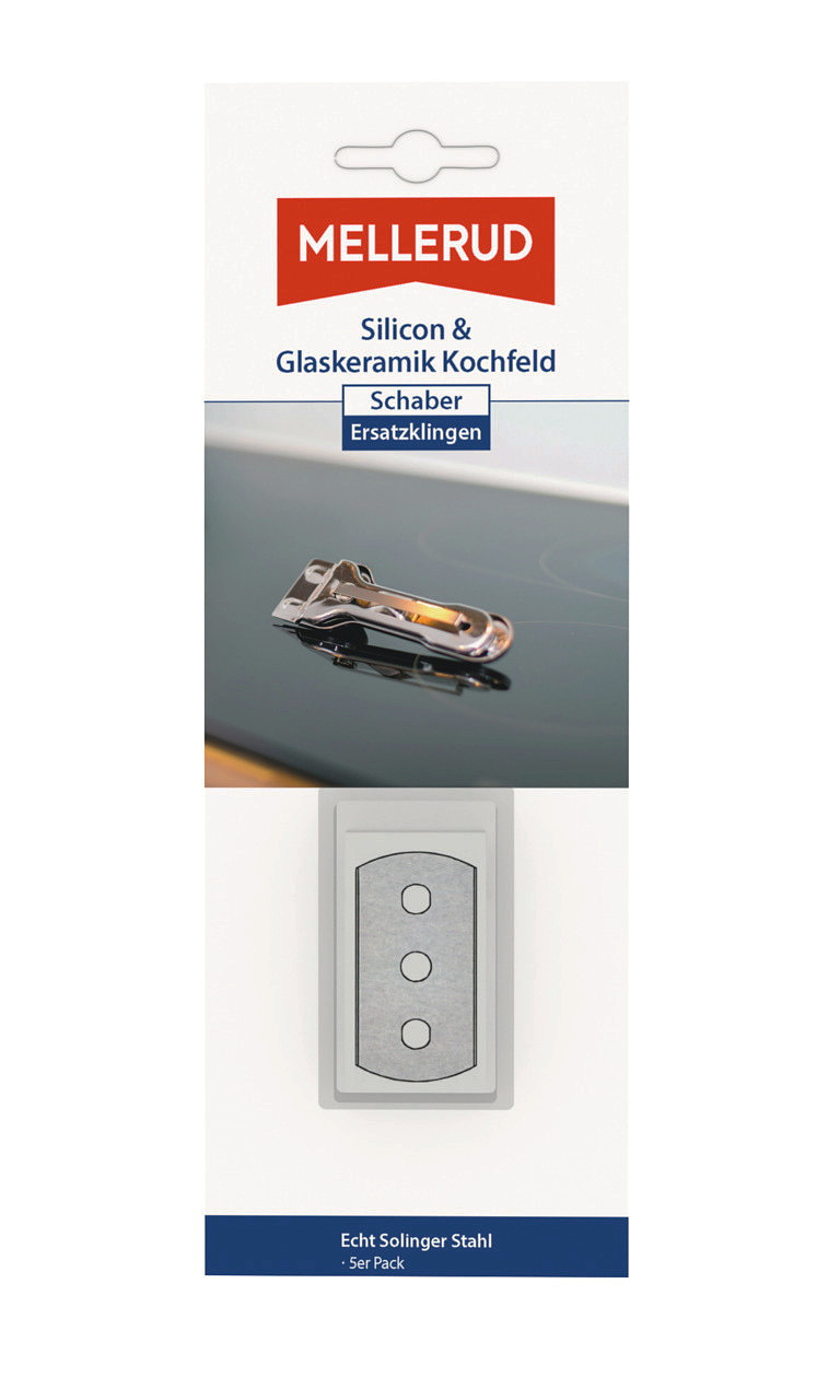 Silicon & Glaskeramik Kochfeld Schaber Ersatzklingen 1,0 Pack