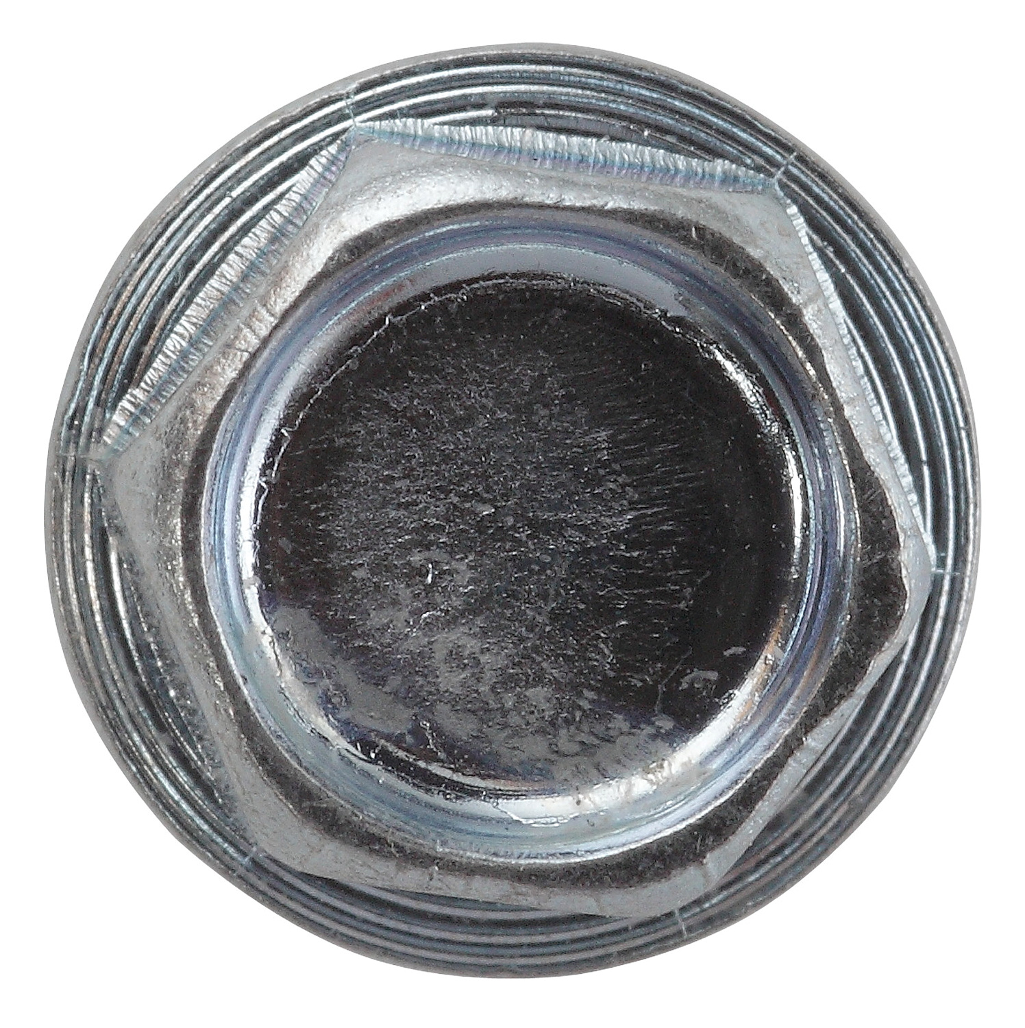 Bohrschraube Sechskantkopf mit angepresster Scheibe 3,5 x 19, verzinkt, DIN 7504-K