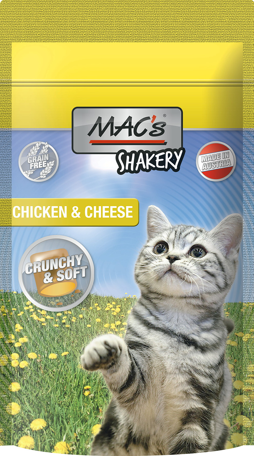 MAC's® Cat Shakery Chicken & Cheese 60 g