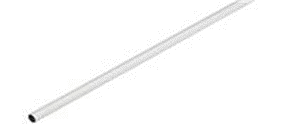 Hettich Schrankrohr, Rund, Ø 25 x 1200 mm, Stahl, Weiß