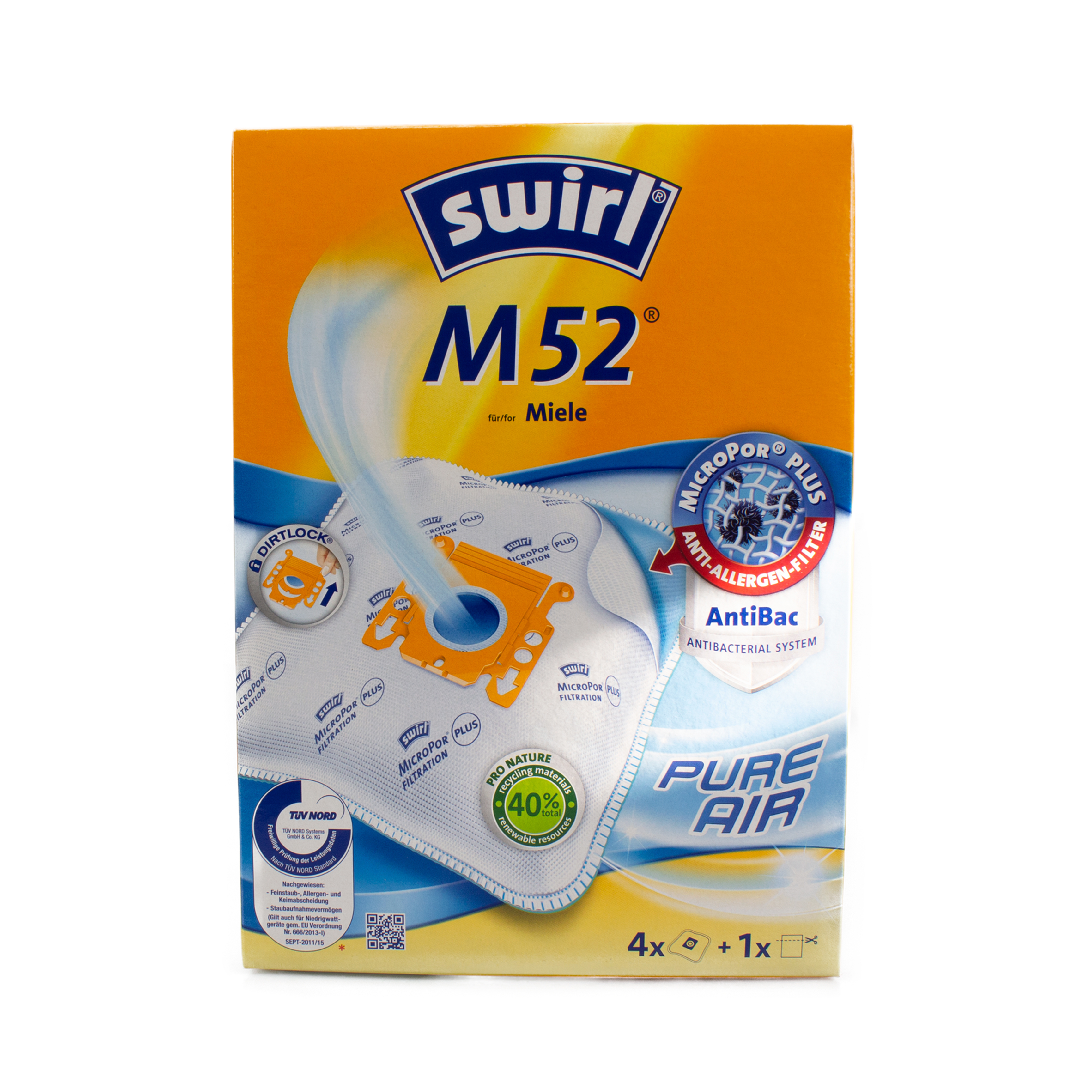 Swirl® Staubsaugerbeutel M 52®