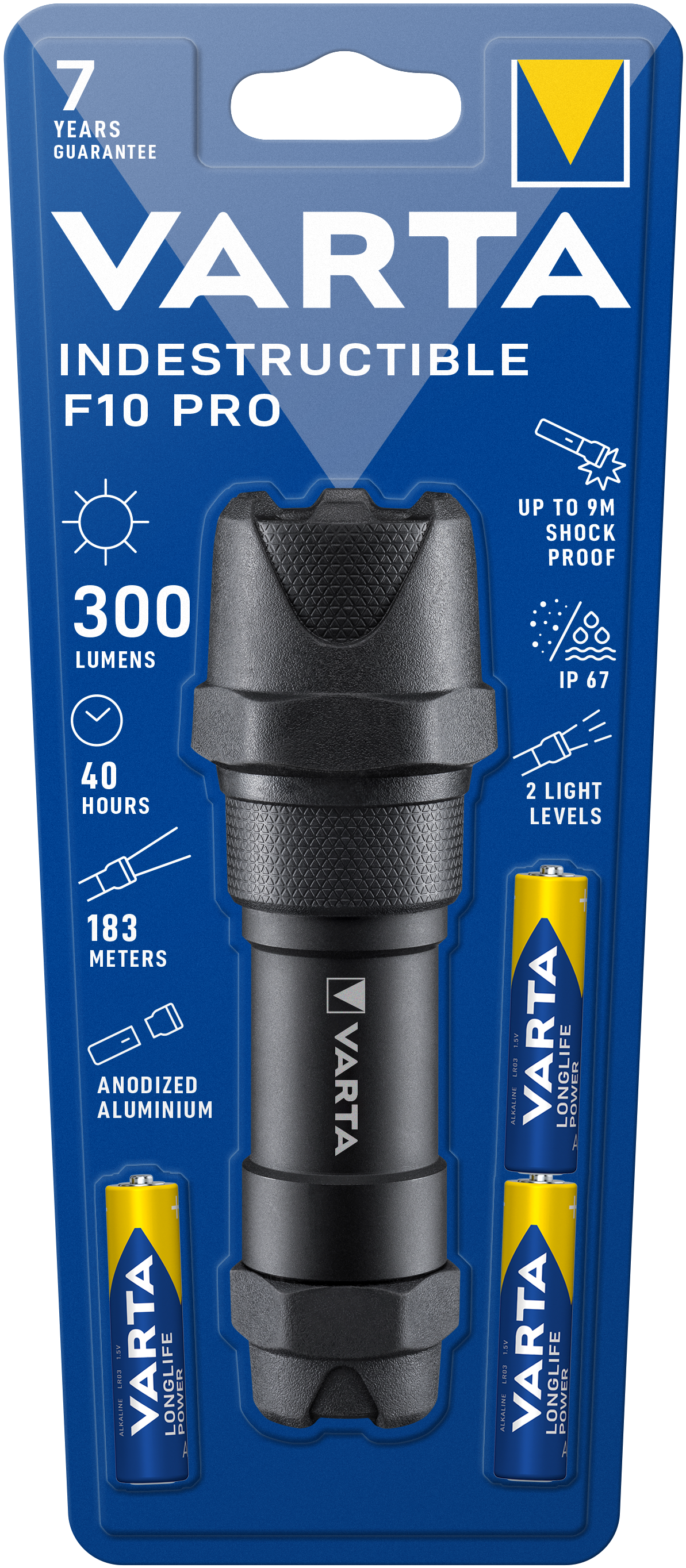 VARTA Indestructible F10 Pro Taschenlampe