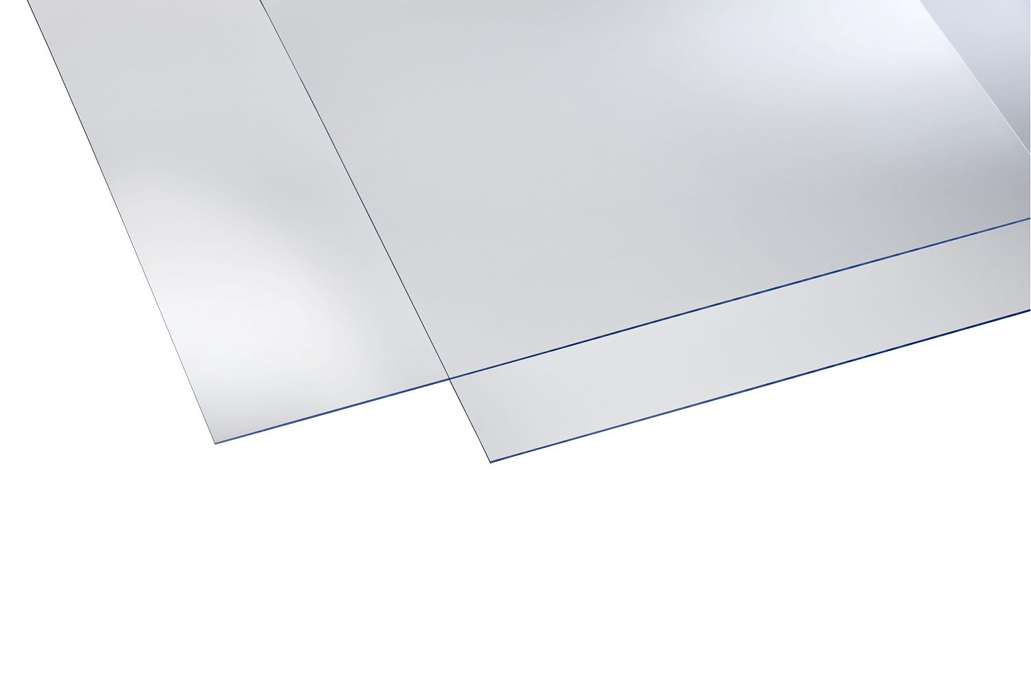 Bastelplatten 2x500x1000 mm glatt klar