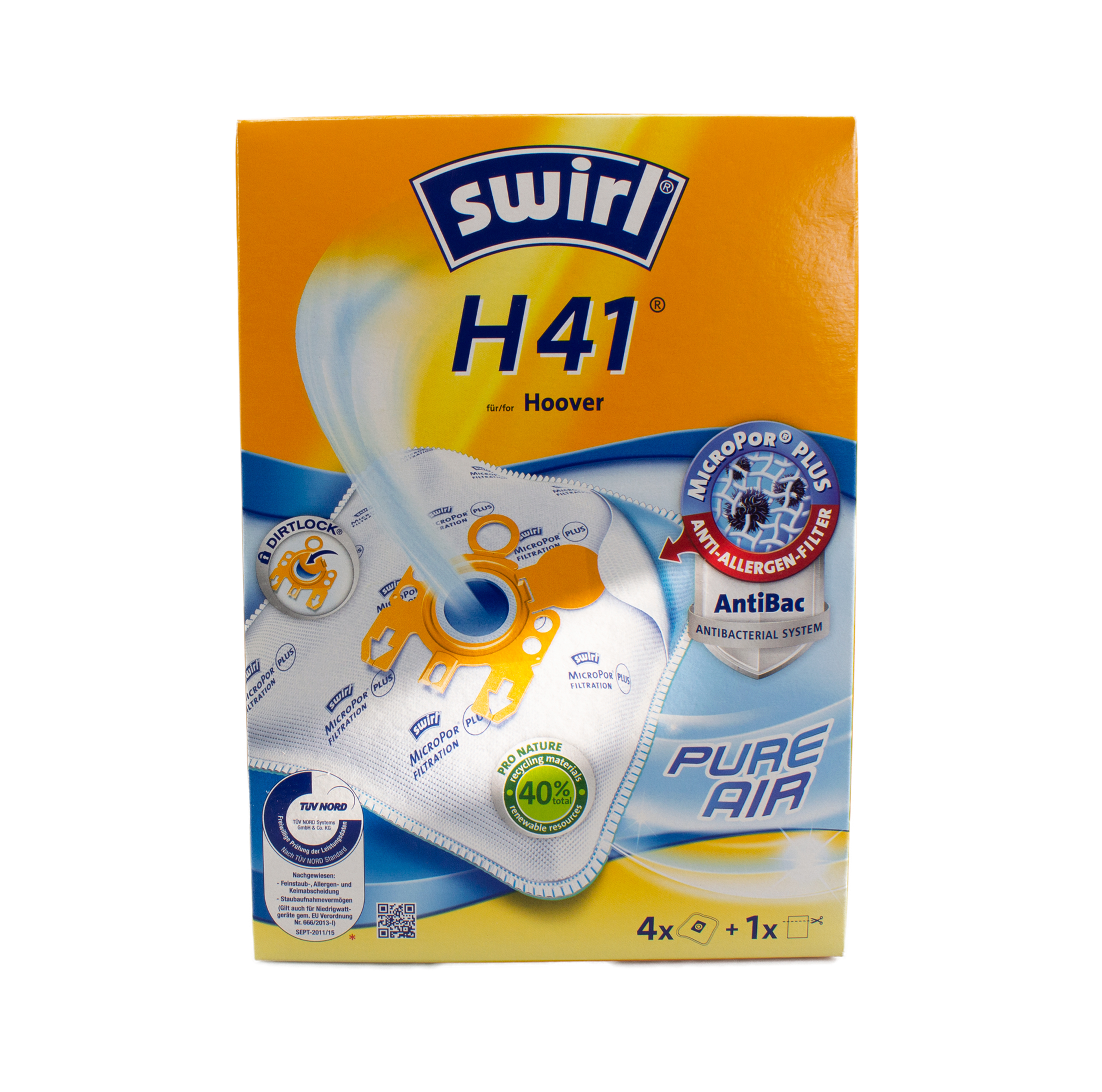 Swirl® Staubsaugerbeutel H 41®