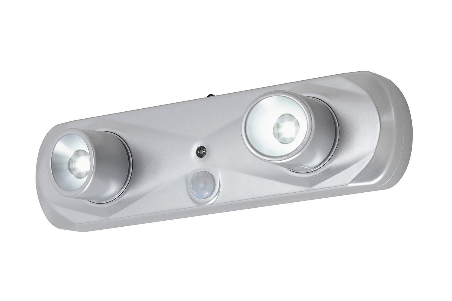 LED Sensor Light, Ø 8cm, 0,35W, Silber