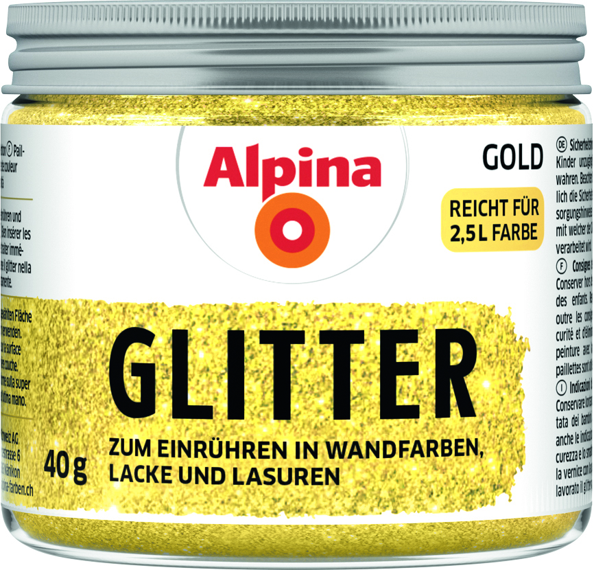 Alpina Glitter Gold 40 g