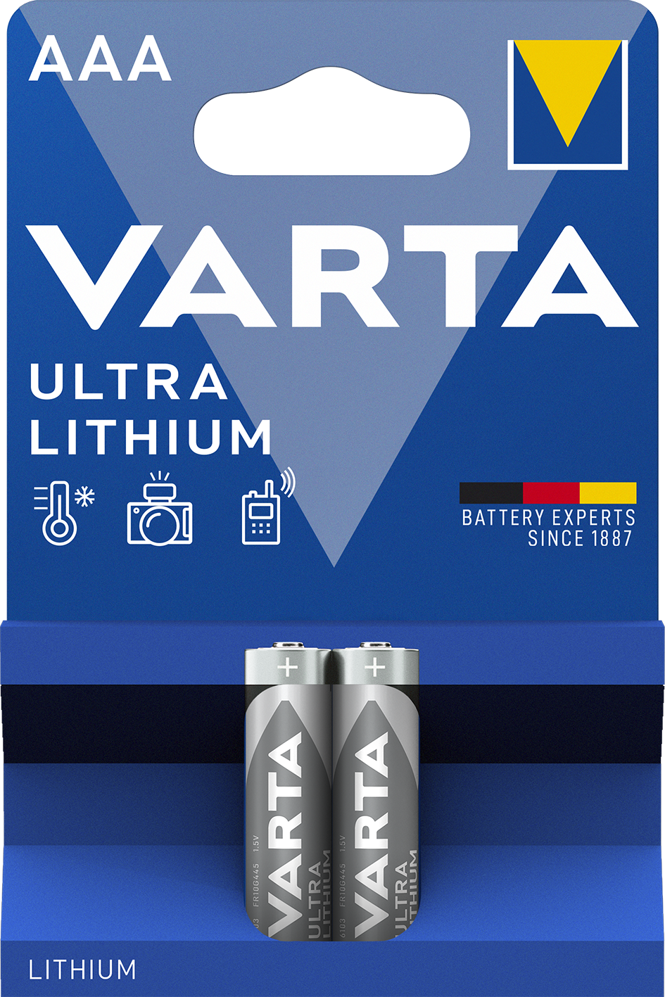 Batterie LITHIUM AAA 2er