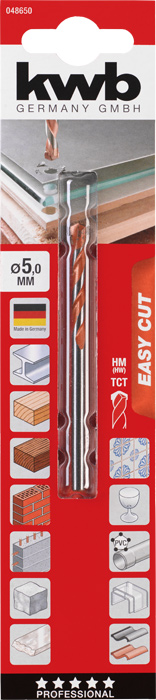 kwb EASY-CUT Allzweckbohrer 85/50 mm, ø 5.0 mm