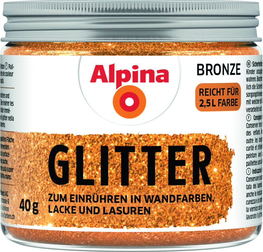 Alpina Glitter Bronze 40 g