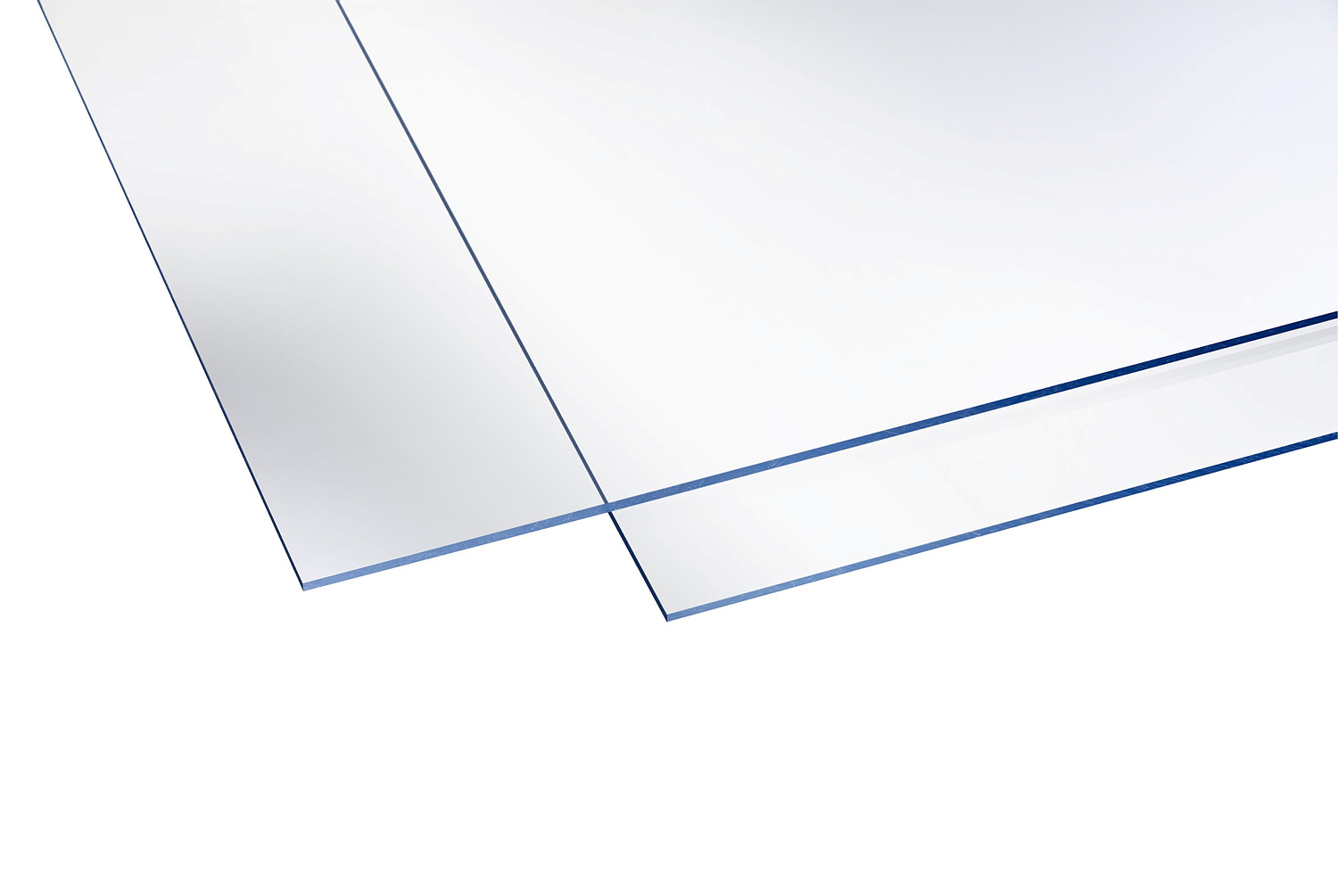 Polystyrolplatte 5x500x1000 mm Glatt klar