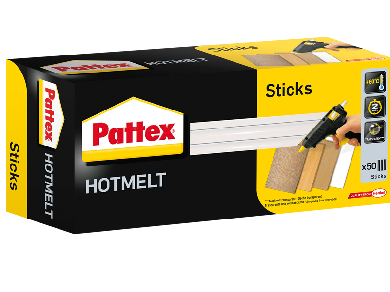 Pattex Hot Sticks transparent