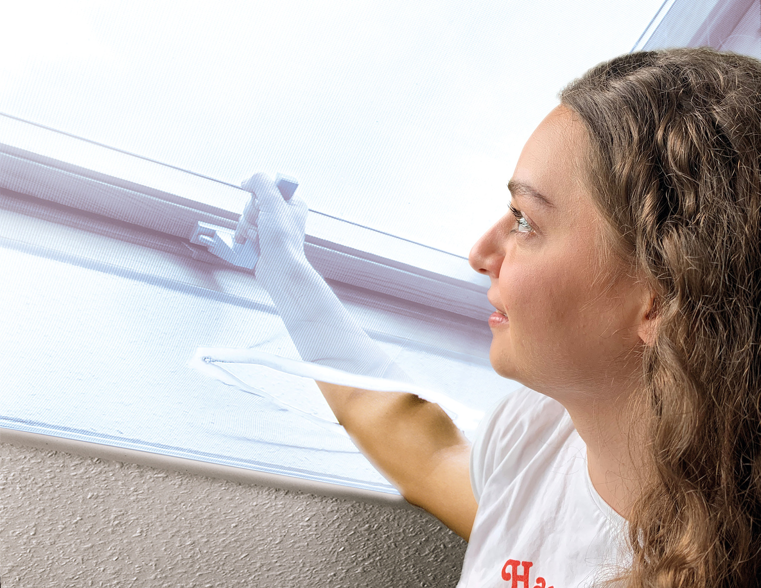Schellenberg® Fliegengitter für Dachfenster mit Reißverschluss 150 x 180 cm weiß