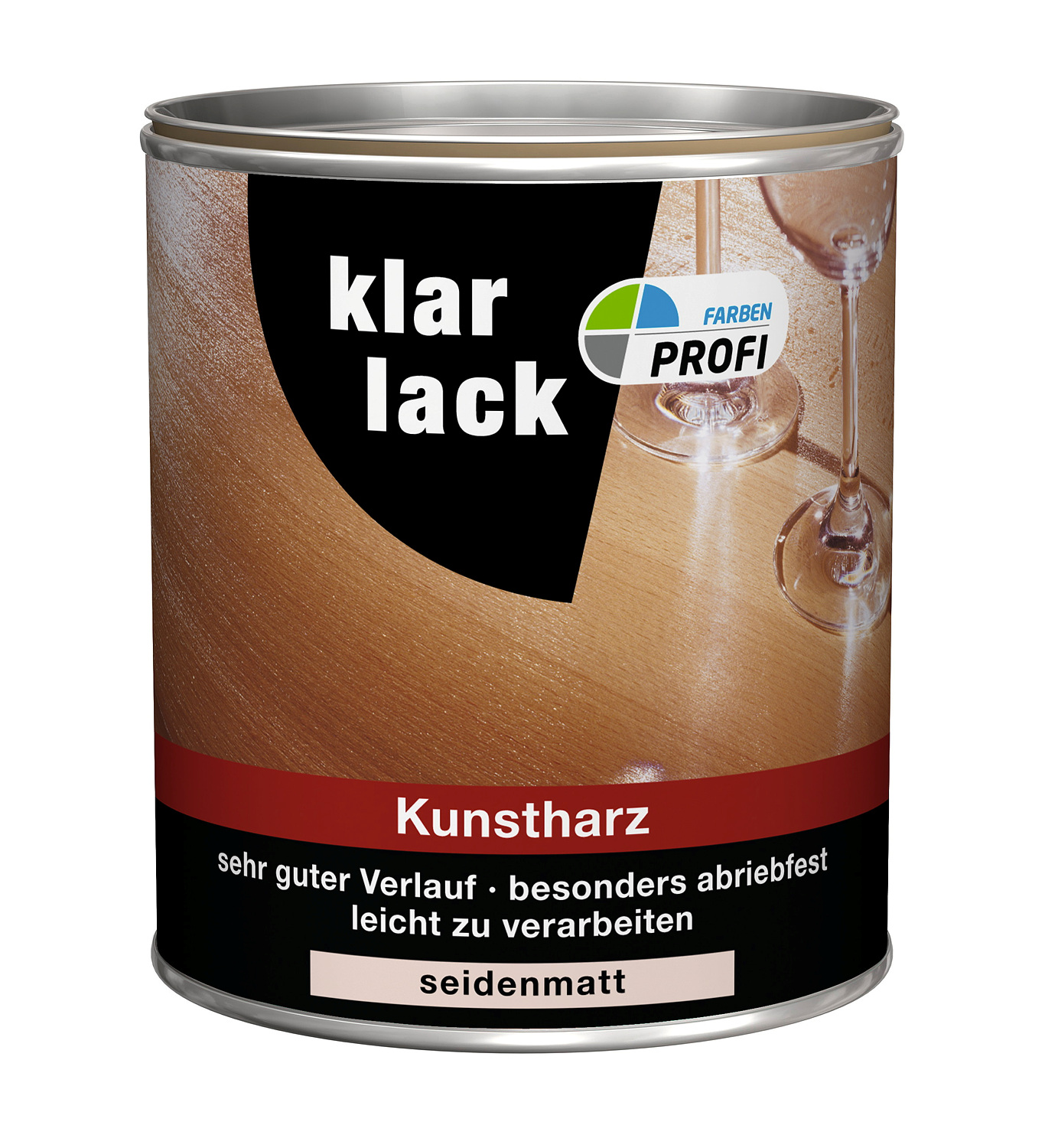 PROFI Kunstharz Klarlack 750 ml, seidenmatt