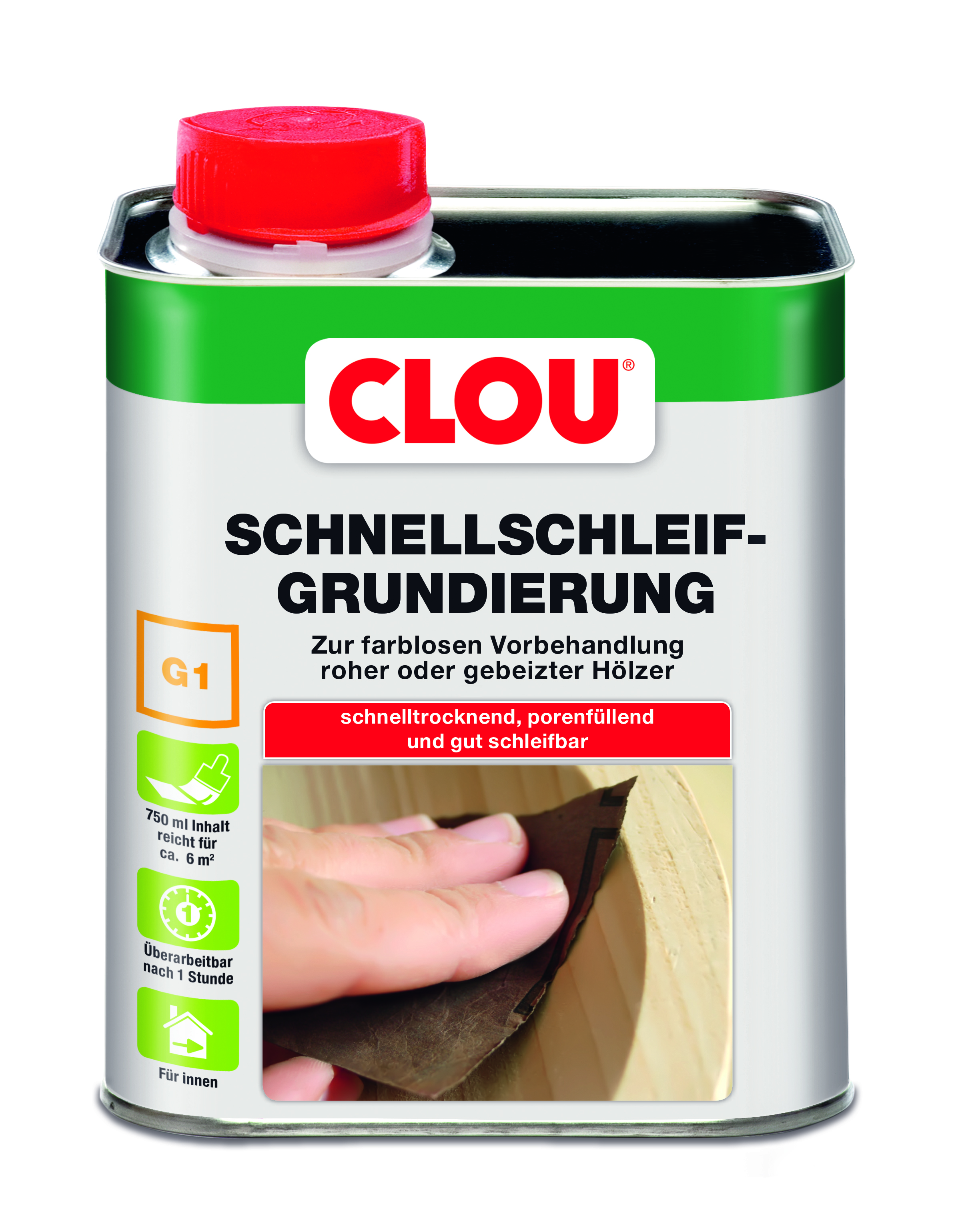 CLOU Schnellschleif-Grundierung G1, 750 ml
