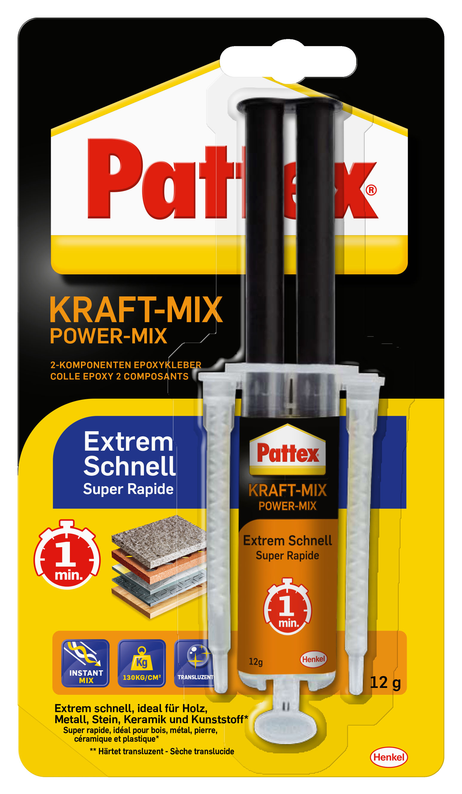 Pattex® Kraft-Mix Extrem Schnell 12 g