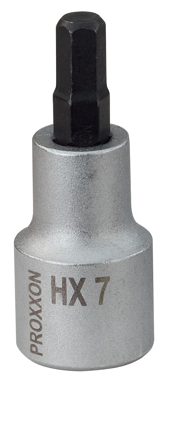 1/2" Innensechskant-Einsatz, HX 7 mm, 55 mm lang