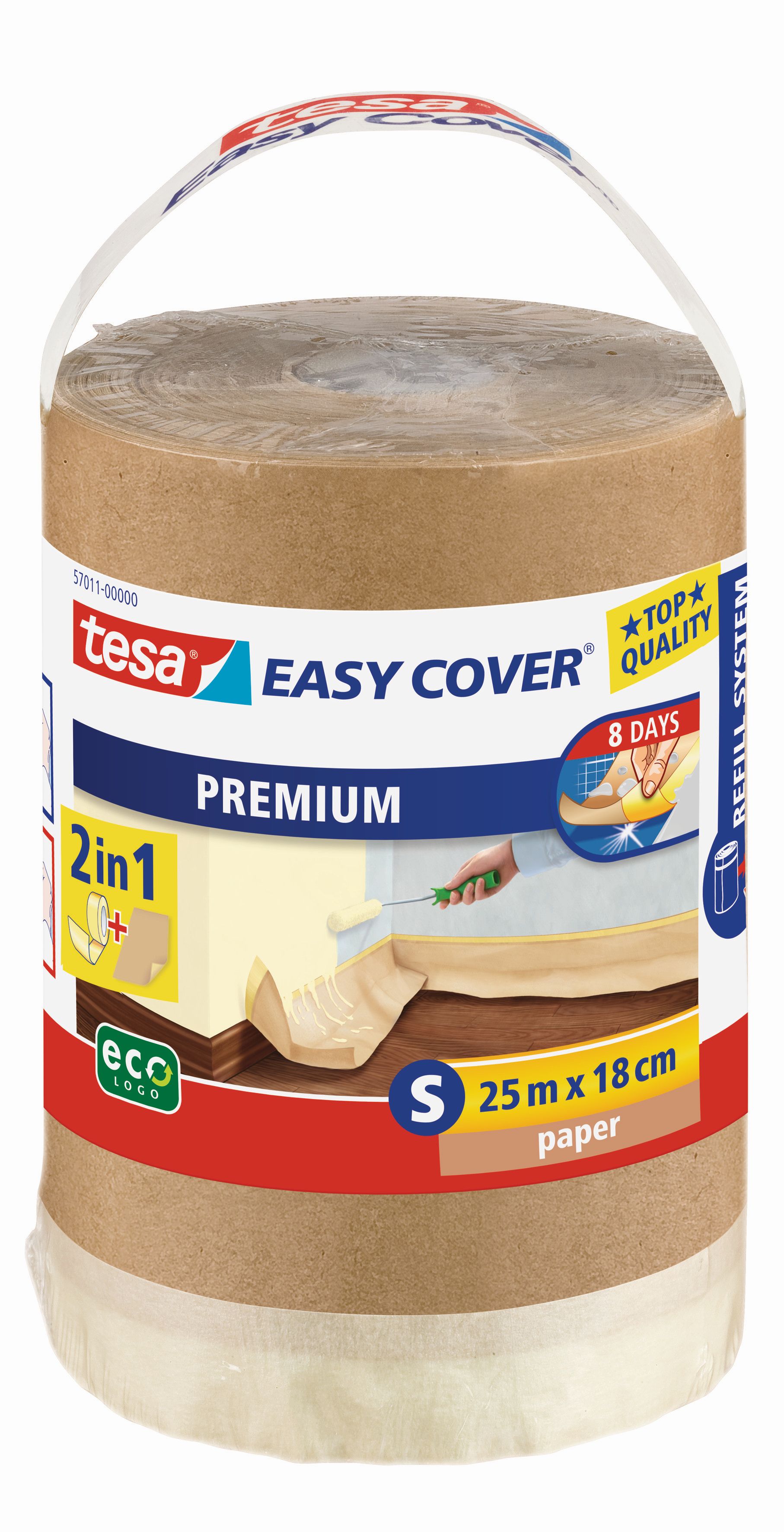 tesa Easy Cover® Premium Abdeckpapier, Nachfüllrolle