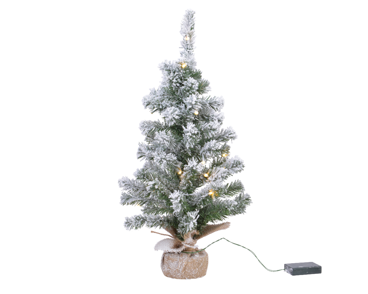 Everlands Imperial Mini LED Tannenbaum, beschneit, 60 cm