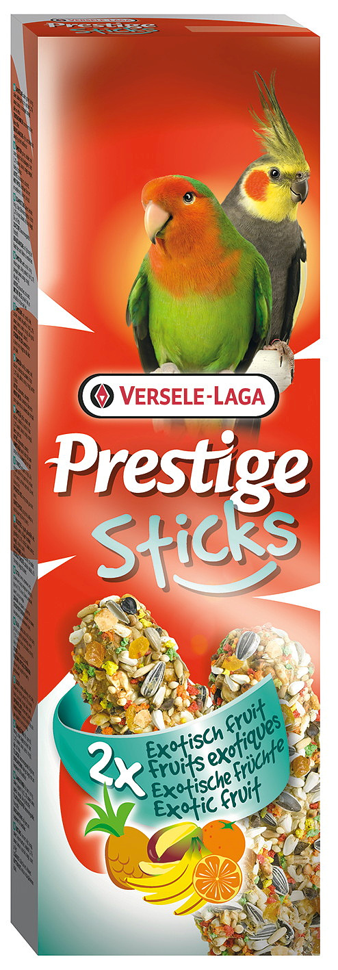 Versele-Laga Prestige Sticks Großsittiche Exotische Früchte 2 Stück
