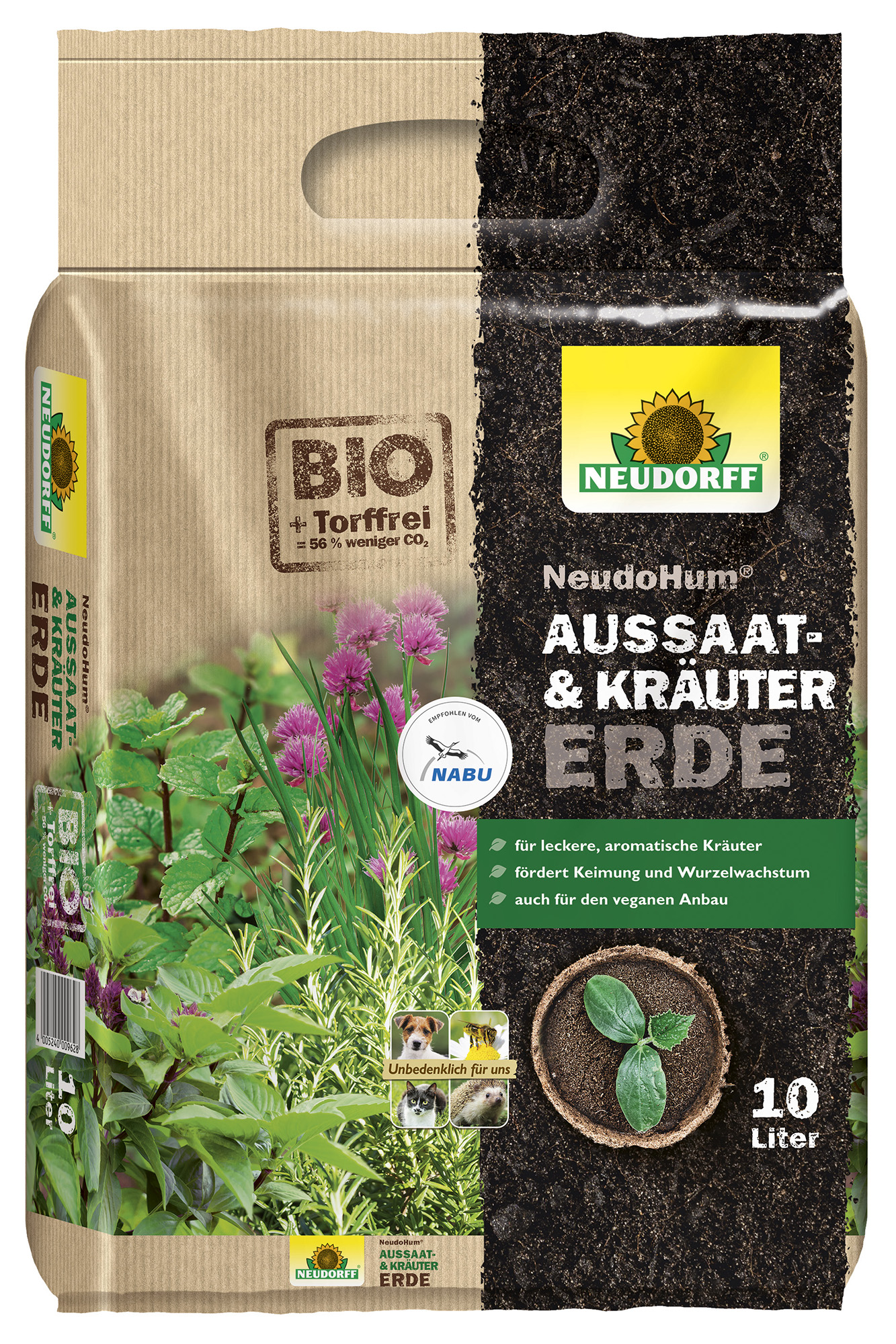 Neudorff NeudoHum® Aussaat- und KräuterErde 10 Liter