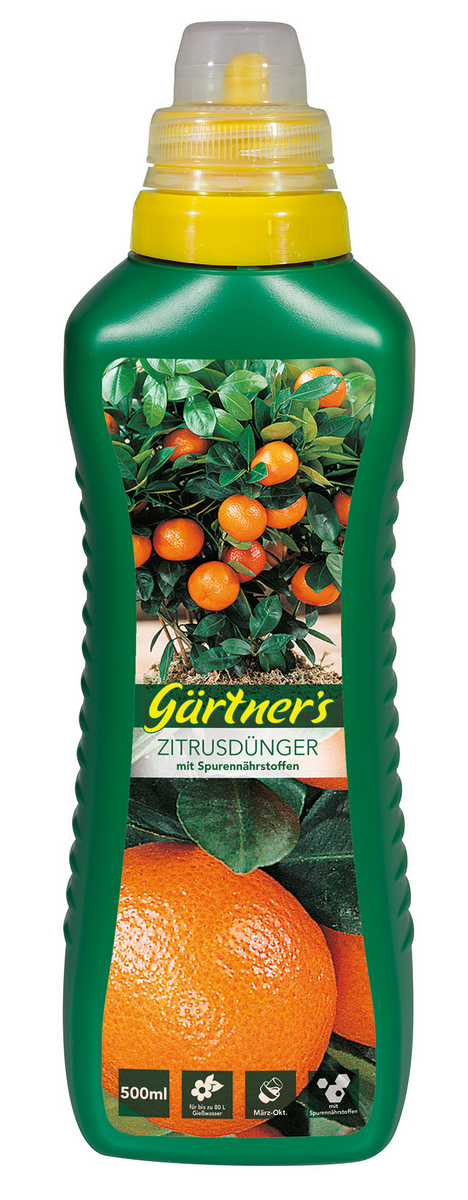 Gärtner's Zitrusdünger mit Spurennährstoffen 500 ml