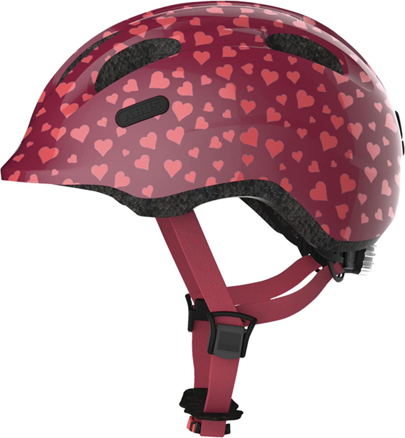 Abus Fahrradhelm Bike Helmet Kids Pro cherry heart M