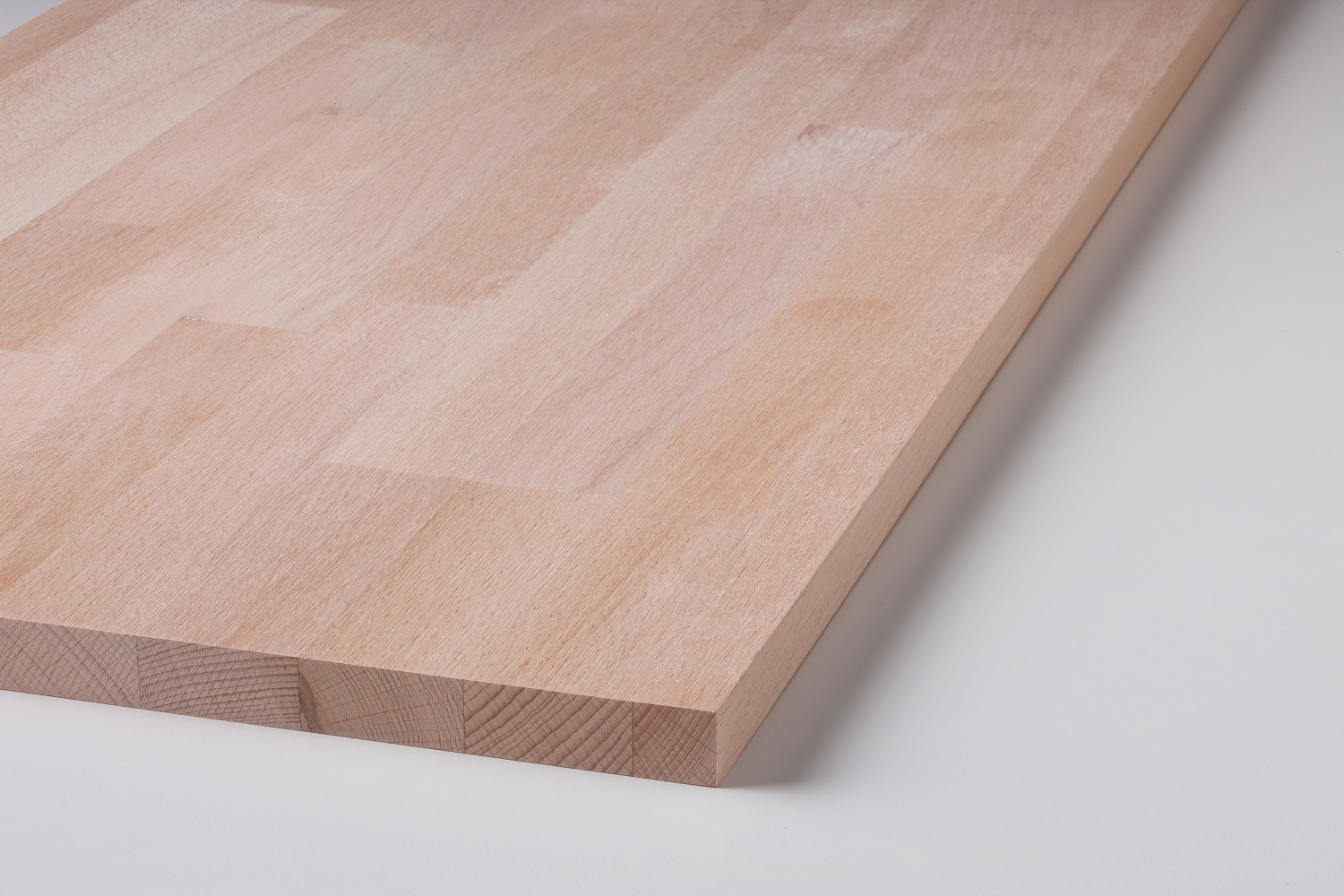 Massivholzplatte Buche Quality 27 × 400 mm, 2,5 m