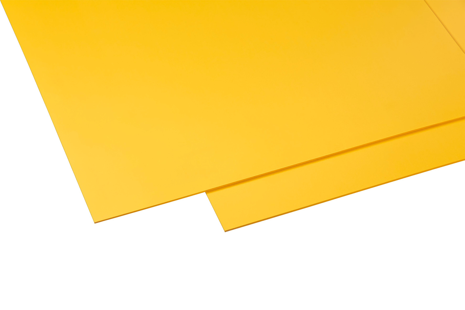 Bastelplatten farbig gelb 3x500x1000 mm