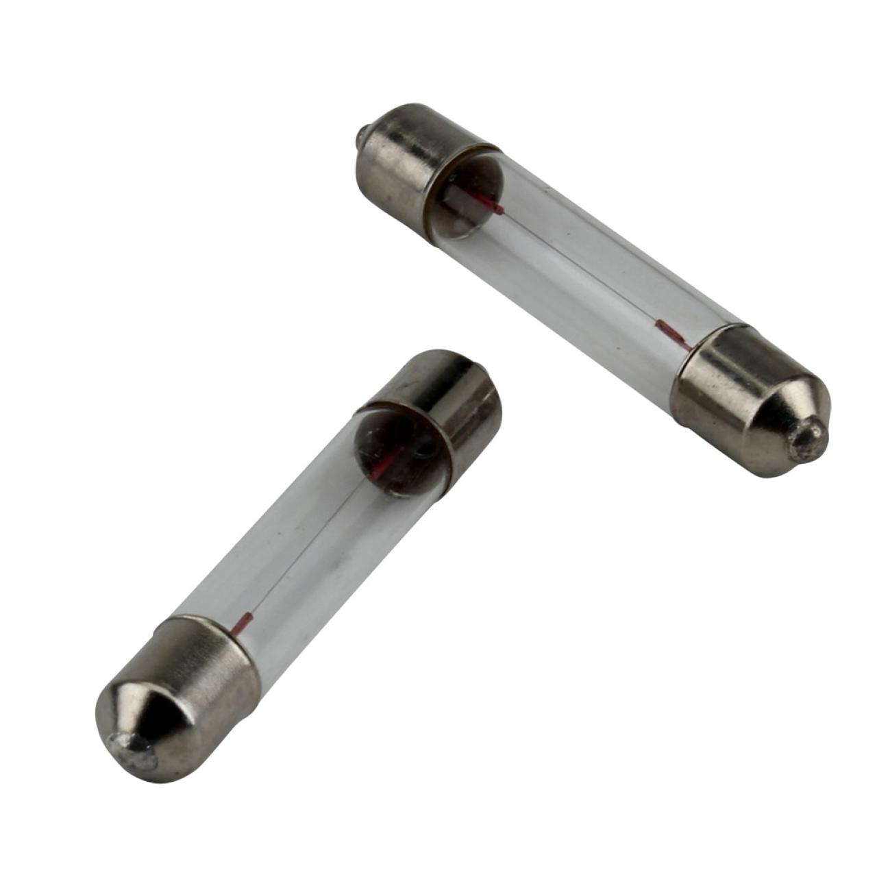 uniTEC Ersatz-Leuchtmittel für Klingeltaster 15 V / 1,2 W, 2 Stück