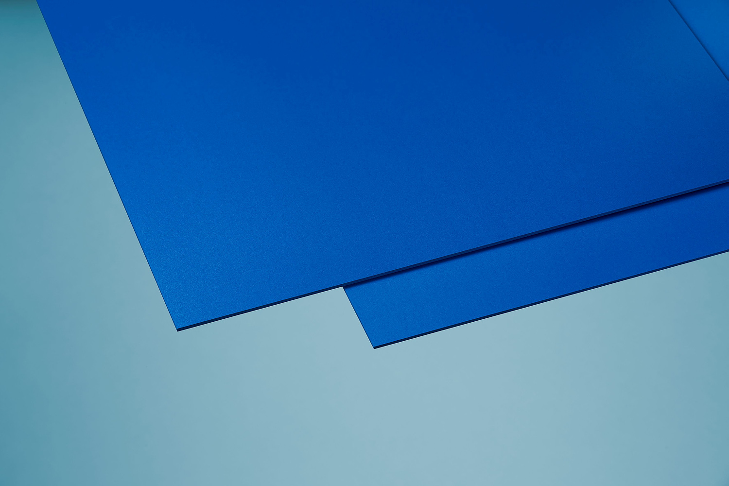Bastelplatten farbig blau 3x500x500 mm