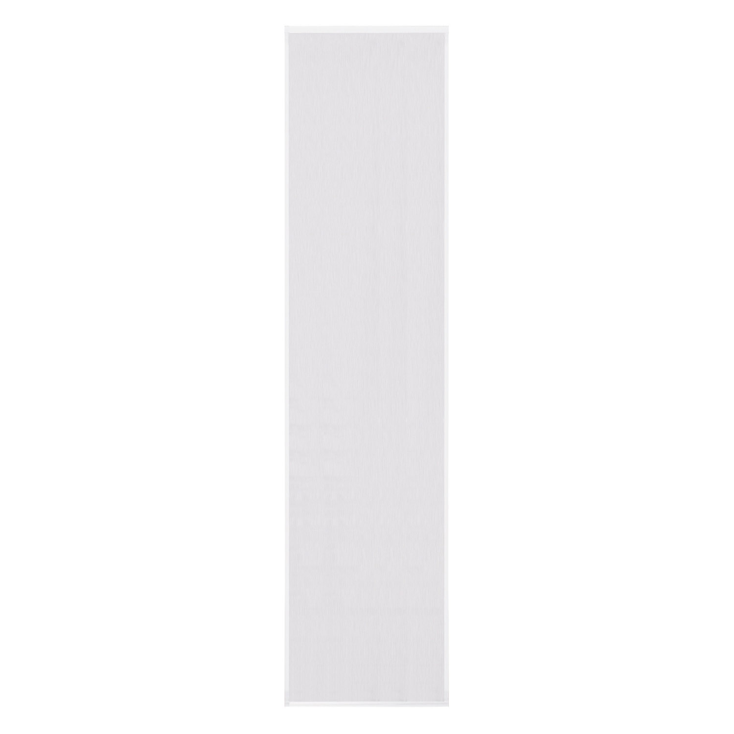 Gerster Flächenvorhang Uni, 60 × 245 cm, Weiß