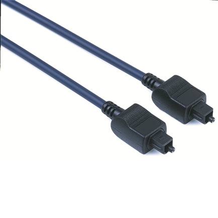 hama Audio-Lichtleiter-Kabel, ODT-Stecker (Toslink), 1,5 m, Schwarz