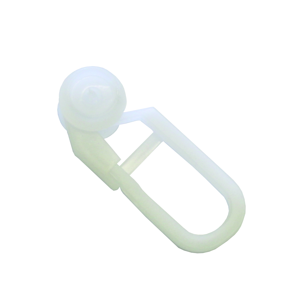 Gardinia® Rollringe für Vorhangschienen GE und P2Ü, Weiß, 50 Stück