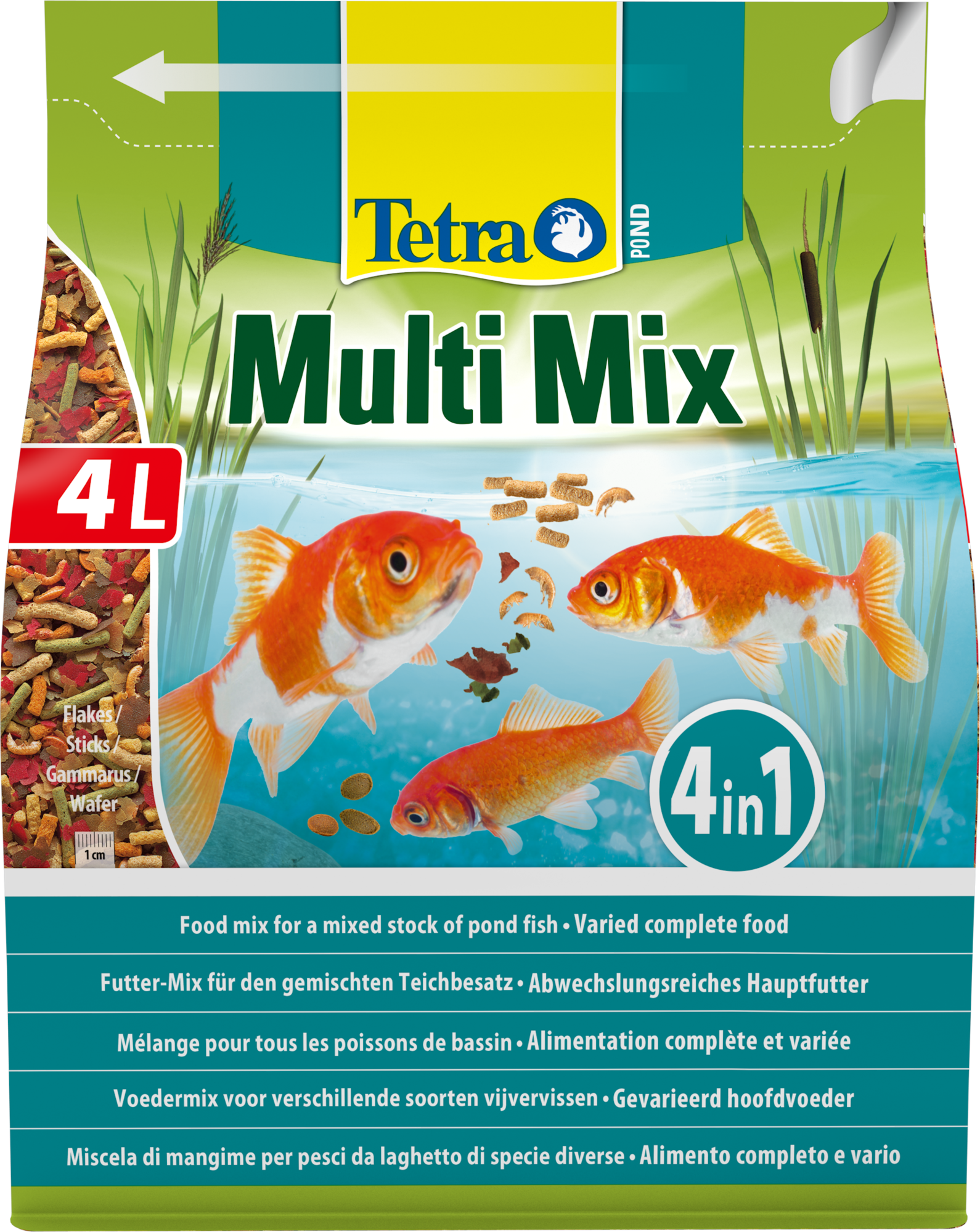 Tetra Pond Fischfutter Multi Mix, 760 g