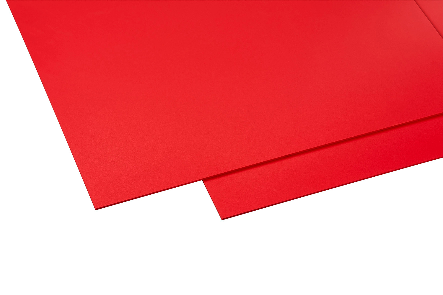 Bastelplatten farbig rot 3x500x1500 mm