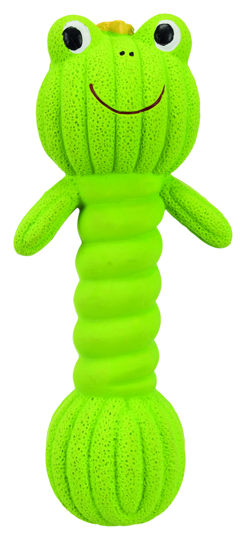 Trixie Frosch-Hantel Hundespielzeug, 18 cm