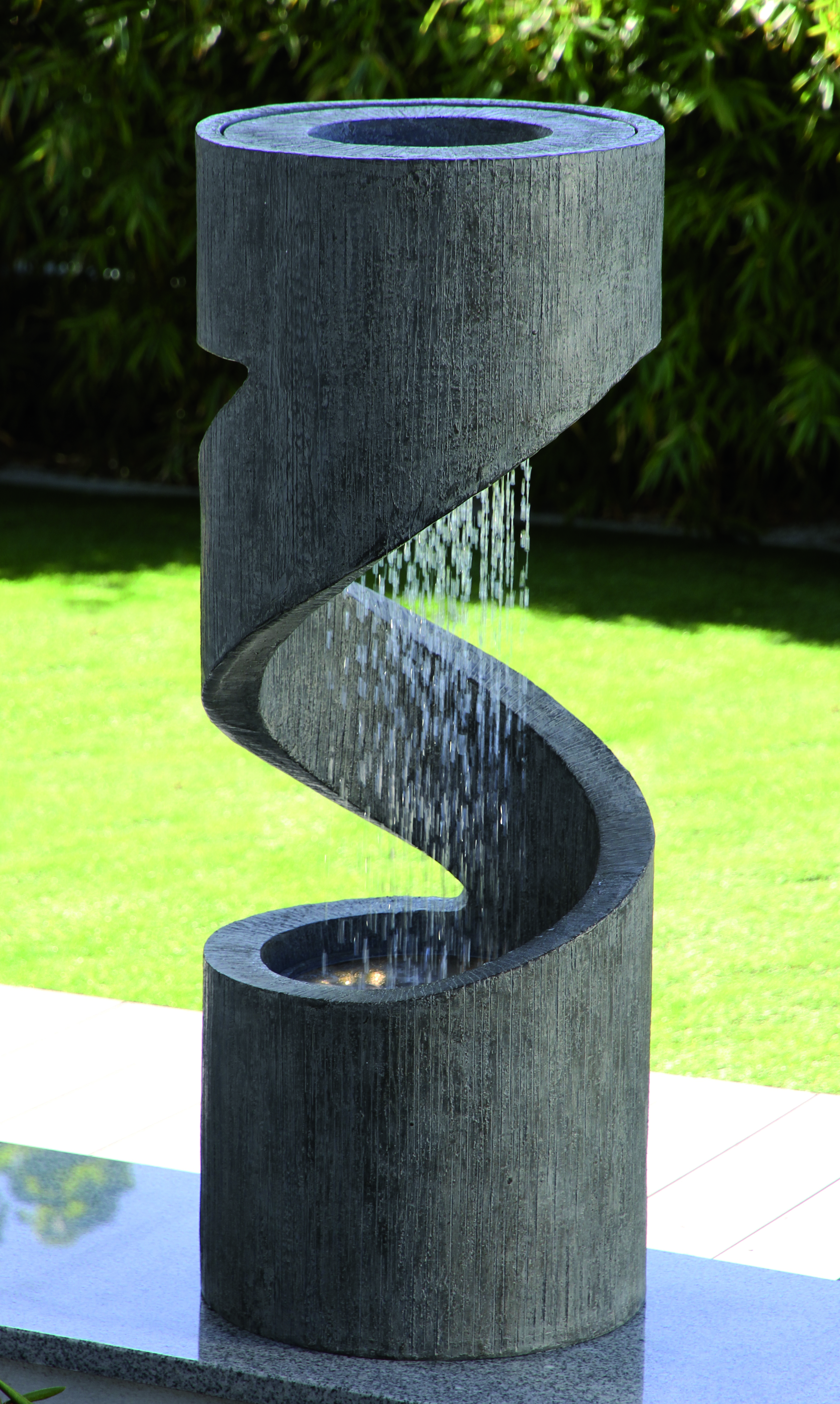 Silex Brunnen 'Bergen' LED Spirale