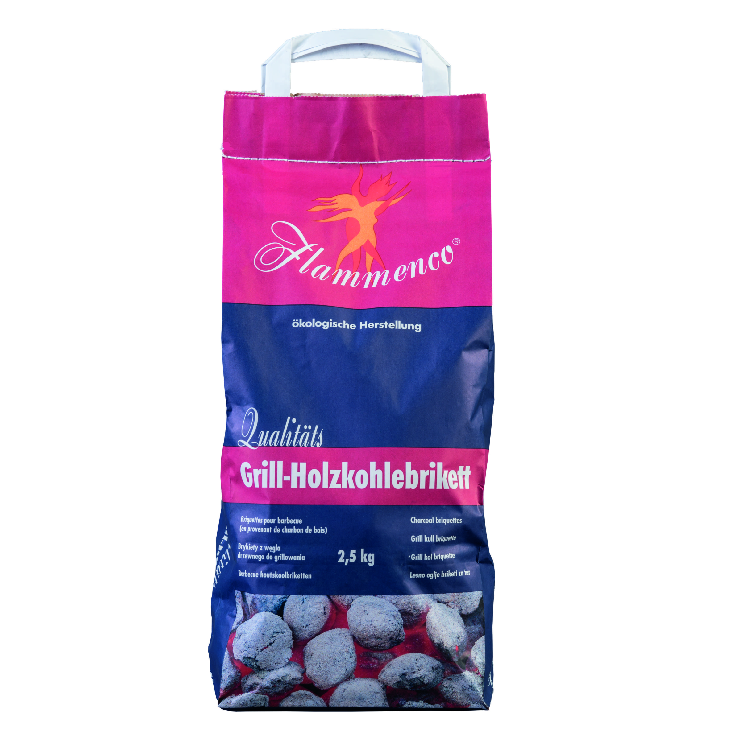 Flammenco® Grill-Holzkohlebriketts 2,5 kg