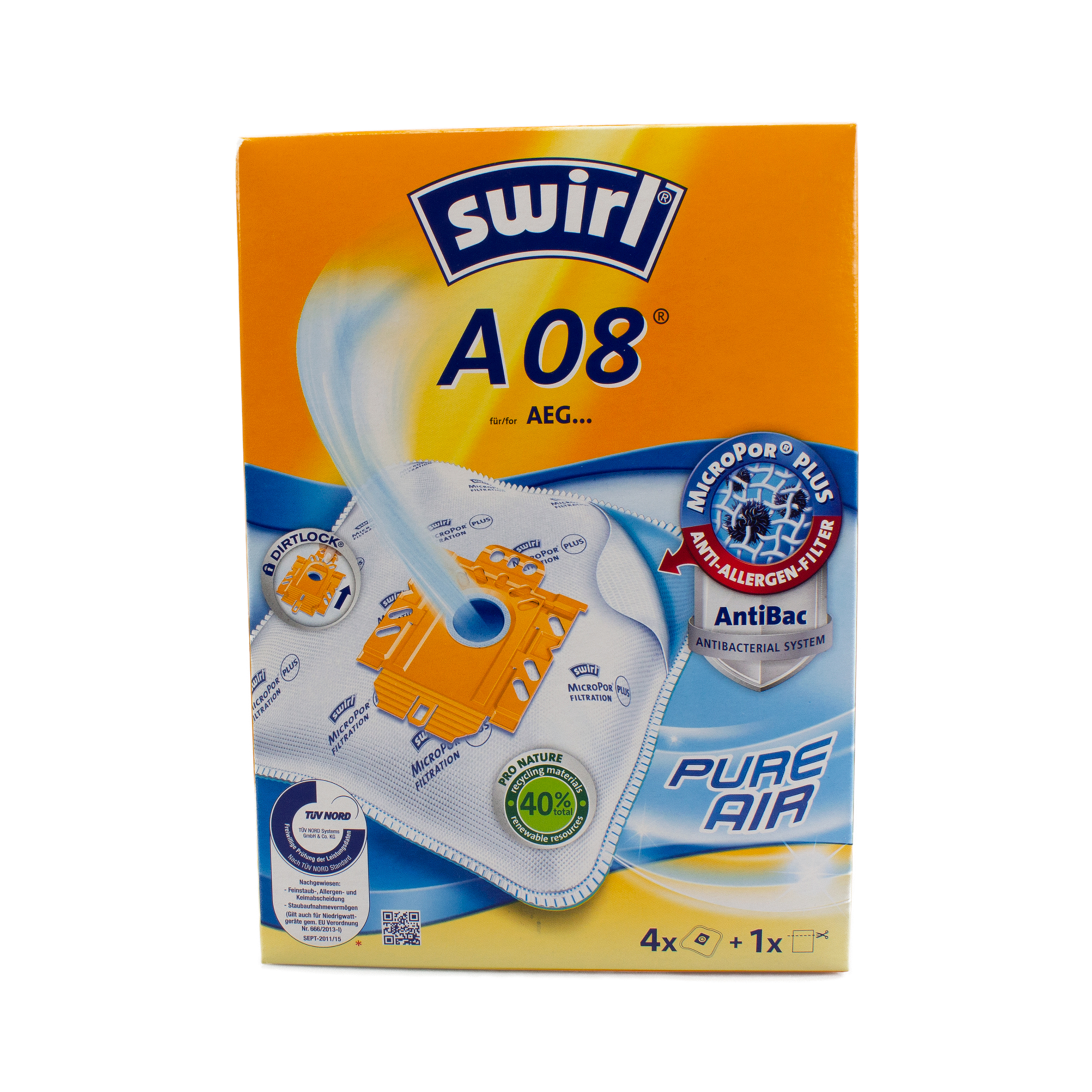 Swirl® Staubsaugerbeutel A 08® (09)