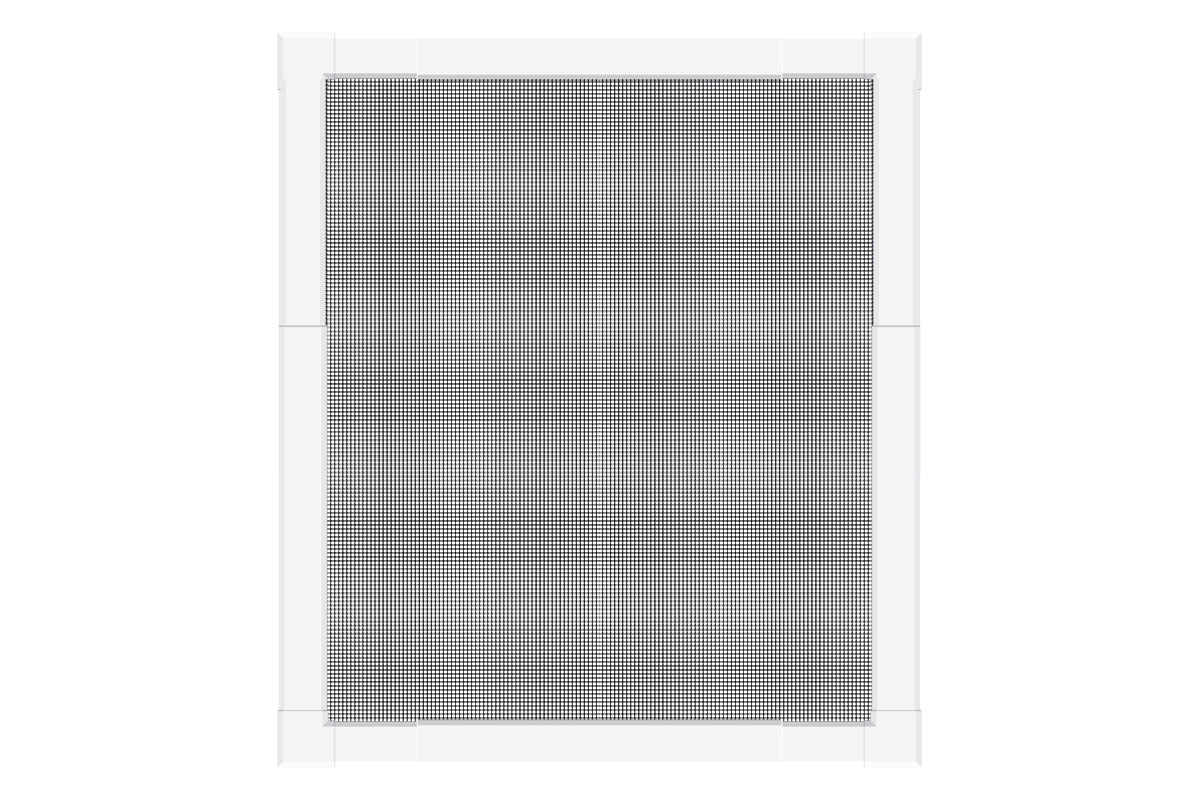 Schellenberg® Insektenschutz-Fenster TELESCOPE 100 x 120 cm weiß | Weiß | 100  x 120 cm | 406038