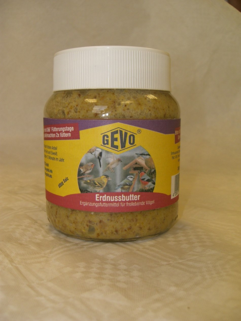 GEVO-Erdnussbutter im Glas, 360 g