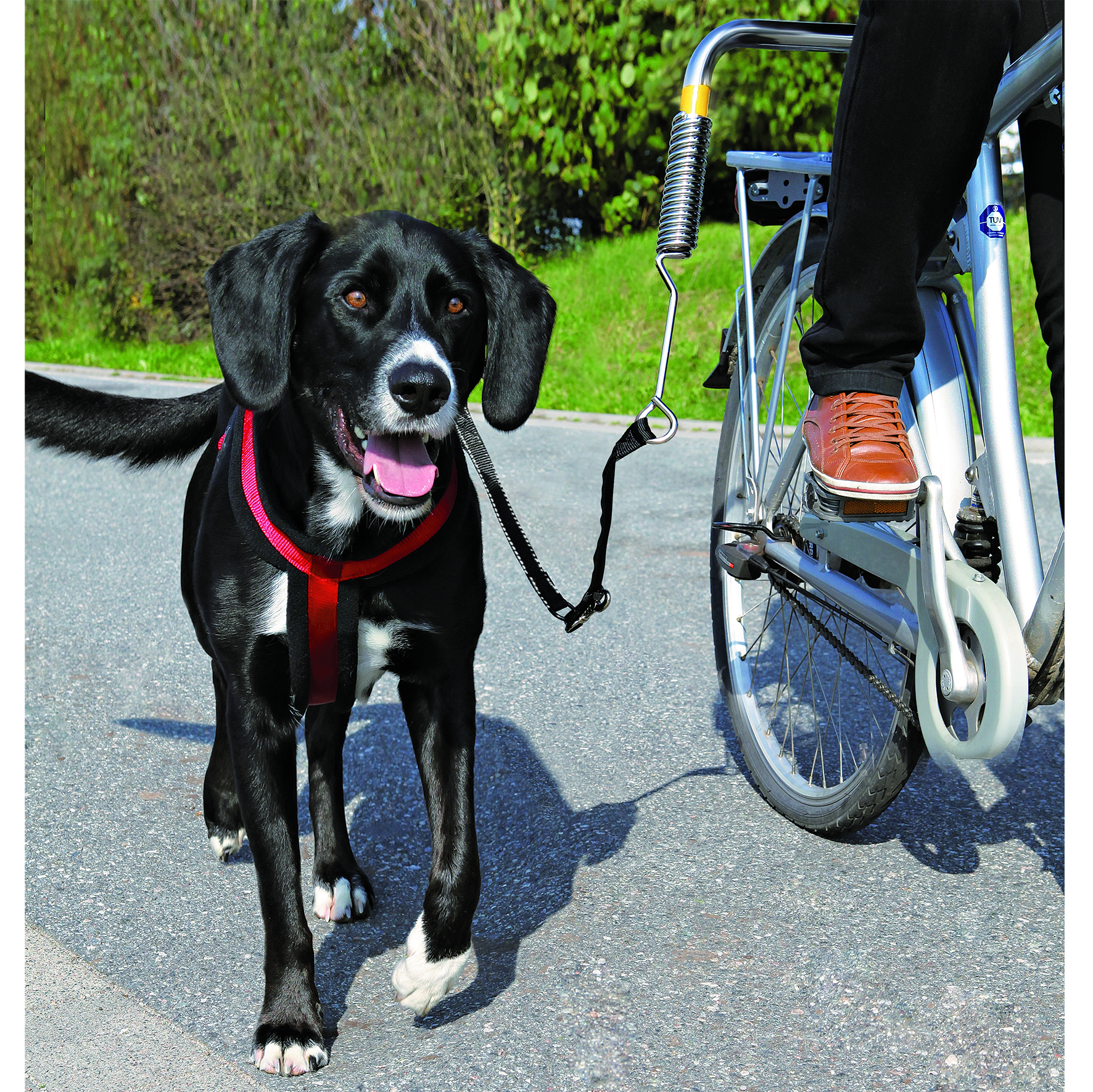 Trixie Hunde Biker-Set, L-Form, S–M, schwarz