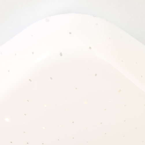 brelight LED-Wand- und Deckenleuchte Farica Starry 22 × 22 cm, 8 W, 3000 K, 870 lm, Weiß